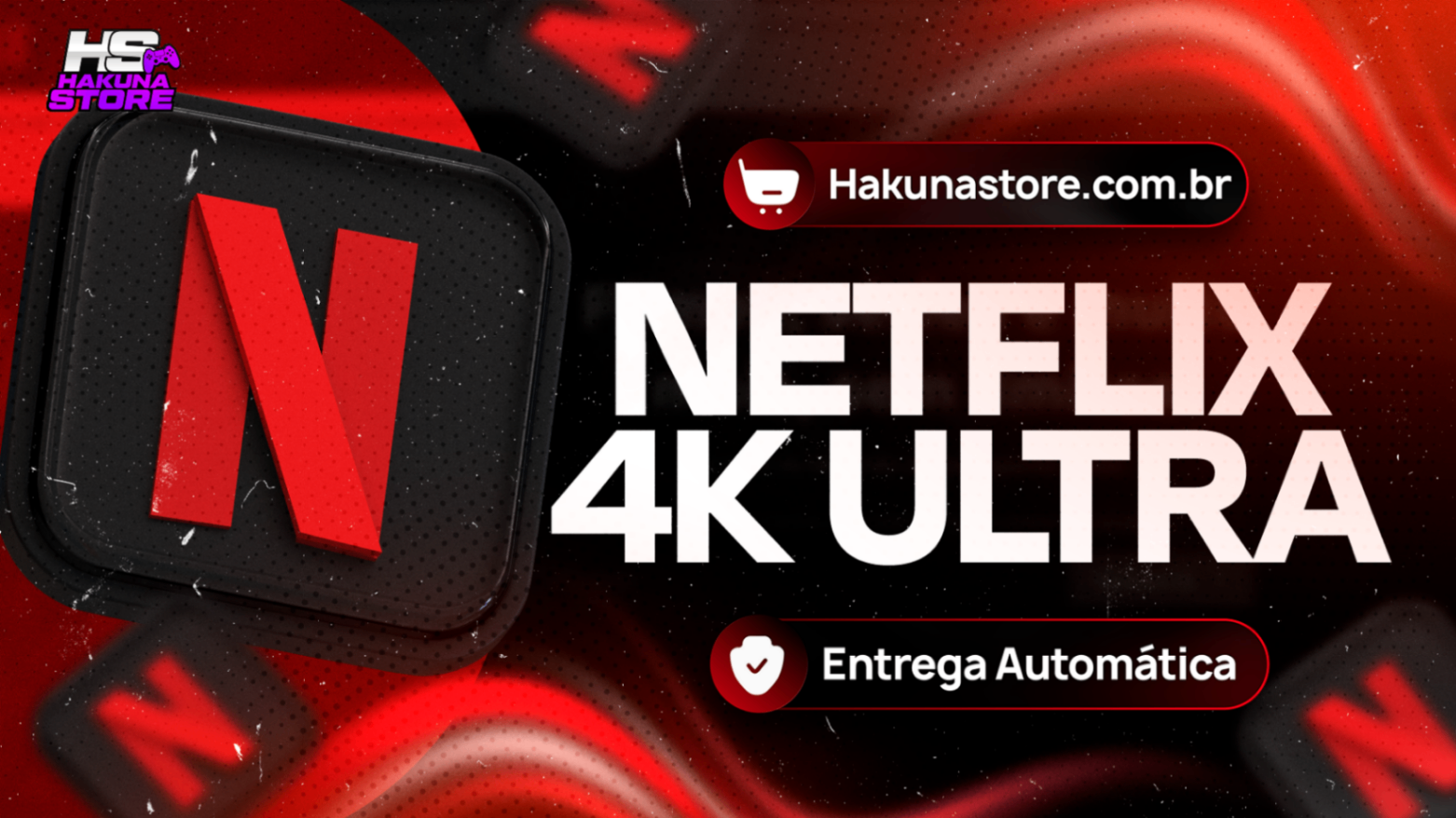 NETFLIX 4K | 14 DIAS TELA PRIVADA